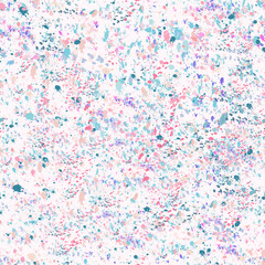 Abstract vector colorful pattern from inks spots