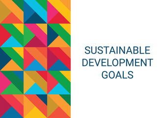 Sustainable Development Goals. Illustration EPS