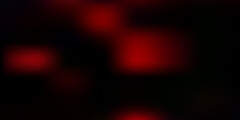 Dark pink, red vector blurred background.