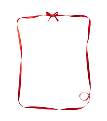 gift box with red ribbon