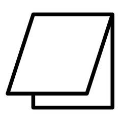 desktop outline style icon. suitable for your creative project.