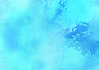 Fototapeta na wymiar 水彩　 青　アブストラクト　背景　壁紙　watercolor blue　abstract 　background