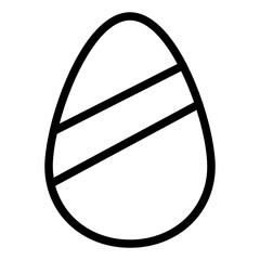 easter line style icon. suitable for your creative project.