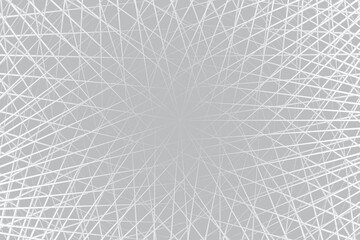 Abstract geometric white and gray color background. Vector, illustration.	