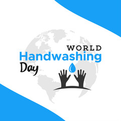 Global Handwashing Day Vector Design Illustration