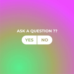 templates for asking questions on social media