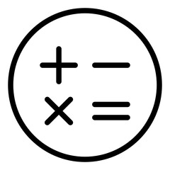user interface outline style icons. suitable for your creative project.