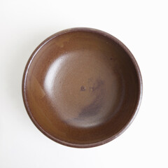 studio shot of tableware on white background