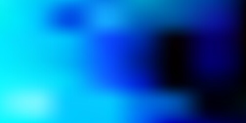 Fototapeta premium Light blue vector gradient blur drawing.