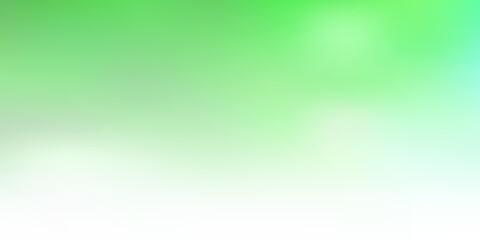 Light green vector blur template.