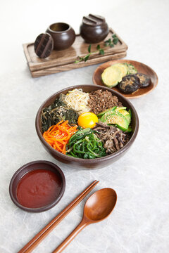 korean food, bibimbap