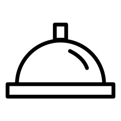 hotel service line style icon. suitable for your creative project.
