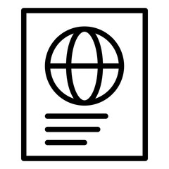 hotel service line style icon. suitable for your creative project.