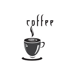 coffee label. Different logo, badge, emblem collection on white background. Vector black and white illustrations.