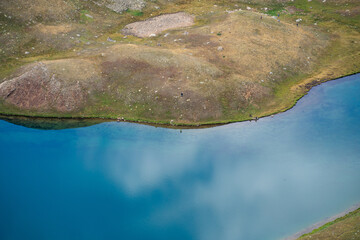 Backpacking and pack rafting in the San Juan Mountains of the Colorado Rockies in the Mount Sneffels Wilderness around Blue Lakes near Ouray