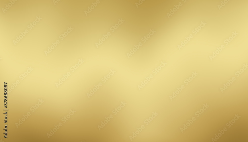 Leinwandbilder gold gradient blurred background with soft glowing backdrop, background texture for design
