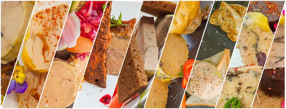 Collage de foie gras