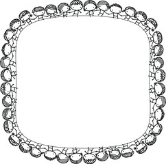 vector cartoon Children's background frame border icon