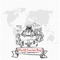 World Tourism Day, Poster and Banner