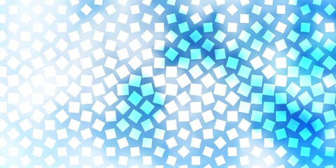 Light BLUE vector layout with lines, rectangles. Modern design with rectangles in abstract style. Pattern for websites, landing pages.
