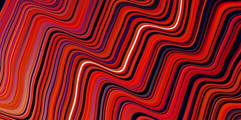 Light Pink, Yellow vector backdrop with wry lines.