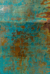 Dark rusty metal texture. Vintage effect.