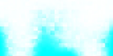 Light pink, blue vector texture with memphis shapes.