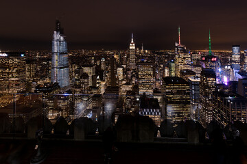 New york city at night