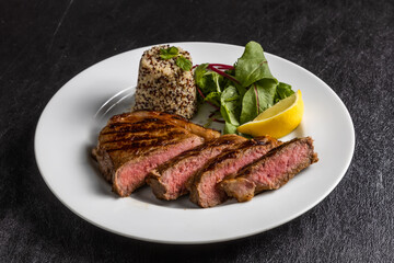 ステーキ　High-quality Japanese beef steak 