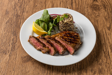 ステーキ　High-quality Japanese beef steak 