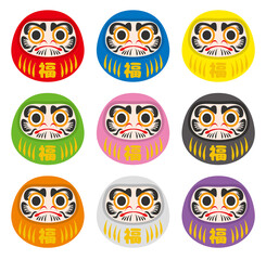 だるま　カラーバリエーションセット　