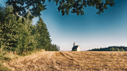 Idyllic chapel in Waldviertel, Lower Austria