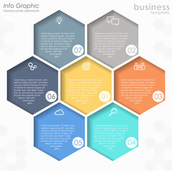 info graphic process graphic template