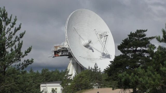 Ventspils International Radio Astronomy Centre. The Ventspils Radio Astronomy Centre is an ex-Soviet radio astronomy installation, Latvia
