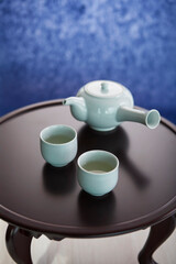 korean food, tea