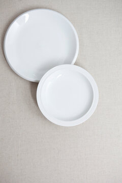 Two Empty Plates