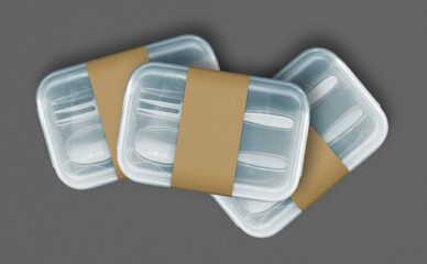 Lunch Box Mockup Design