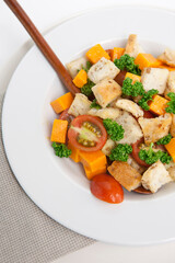 plate of fresh salad