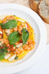 garlic shrimp tapas - gambas al ajillo