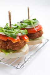 shrimp cutlet sandwich