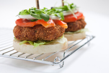 shrimp cutlet sandwich