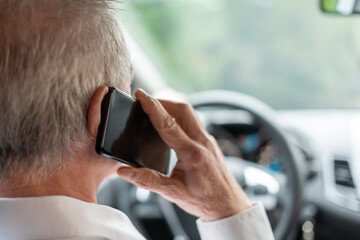 Talking on mobile phone while driving