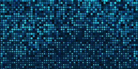 Light BLUE vector pattern with circles. Abstract colorful disks on simple gradient background. Pattern for wallpapers, curtains.