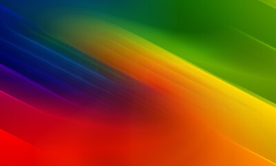 Abstract blurred gradient background in bright colors. Colorful smooth illustration