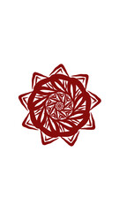 flower mandala. This design is very suitable for wall decoration, symbols and others