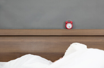The alarm is going to wake up
