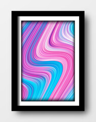 abstract fluid art painting background with ink motion technique pastel shapes poster covers
