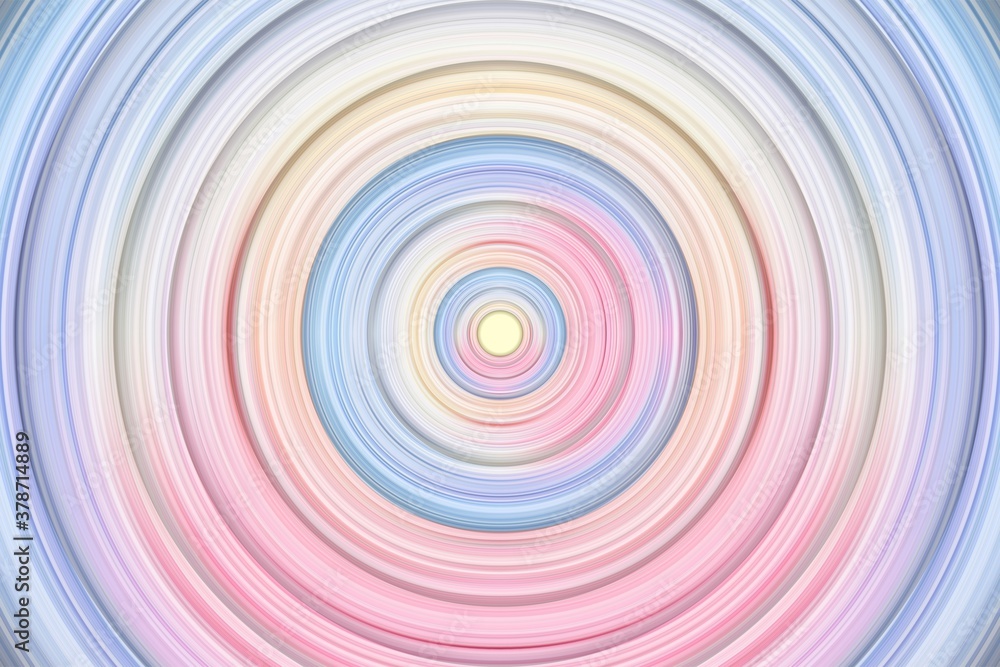 Poster abstract colorful circle art design with wave liquid shape background