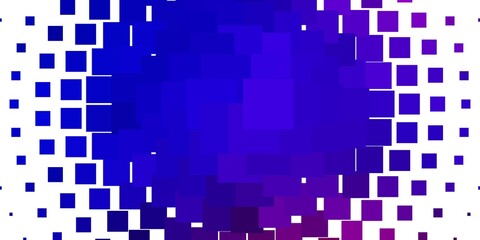 Light Blue, Red vector pattern in square style. Illustration with a set of gradient rectangles. Modern template for your landing page.