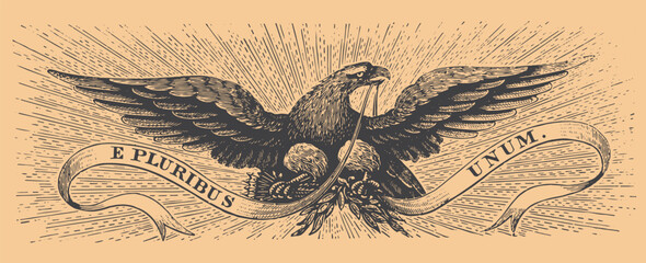 E pluribus unum – Latin for 